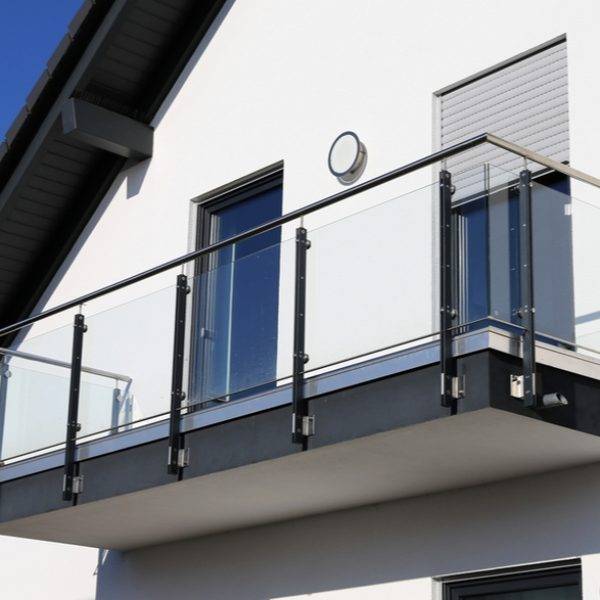 Glass Balcony in Shropshire