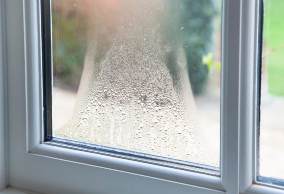 foggy windows with condensation on it